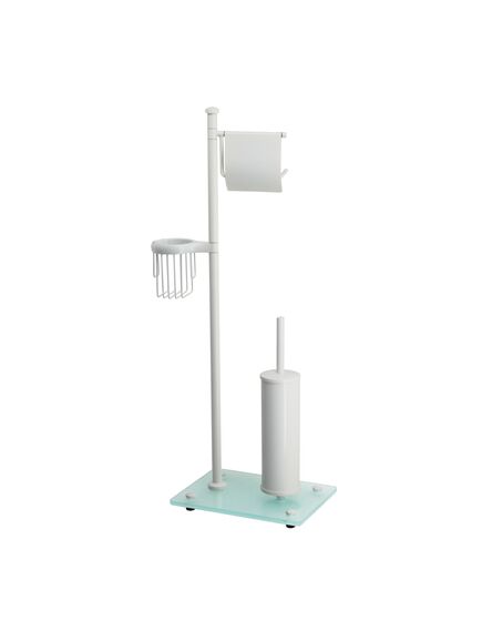Купить NEW K-1264WHITE Комбинированная напольная стойка (k-1264w) по цене 32840 руб., в Санкт-Петебруге в интернет магазине 100-Систем, а также дургие товары WasserKRAFT из раздела Комбинированные стойки держатели и Аксессуары для ванной комнаты