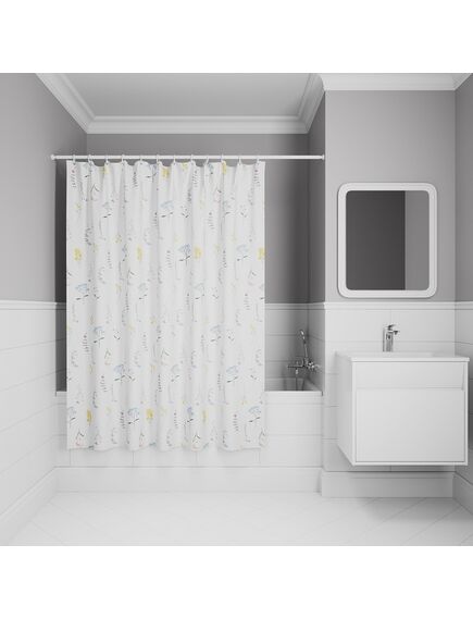 Купить Штора для ванной, 200x180 см, Полиэстер, IDDIS, BF02P18i11 (bf02p18i11) по цене 1590 руб., в Санкт-Петебруге в интернет магазине 100-Систем, а также дургие товары IDDIS из раздела Шторки для ванной и Карнизы Шторки Коврики