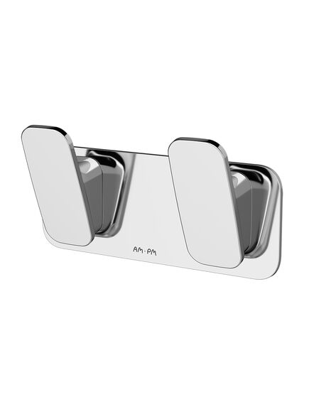 Купить Крючок для полотенец AM.PM Inspire 2.0 A50A35600 двойной Хром (a50a35600) по цене 4590 руб., в Санкт-Петебруге в интернет магазине 100-Систем, а также дургие товары AM.PM из раздела Крючки (вешалки) и Аксессуары для ванной комнаты