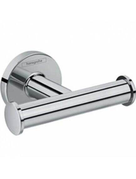 Купить HG Logis Universal, двойной крючок 41725, хром (41725000) по цене 2735.72 руб., в Санкт-Петебруге в интернет магазине 100-Систем, а также дургие товары HANSGROHE из раздела Крючки (вешалки) и Аксессуары для ванной комнаты