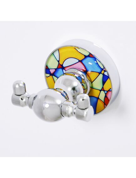 Купить Двойной крючок WasserKRAFT Diemel K-2223D Хром (k-2223d) по цене 2390 руб., в Санкт-Петебруге в интернет магазине 100-Систем, а также дургие товары WasserKRAFT из раздела Крючки (вешалки) и Аксессуары для ванной комнаты