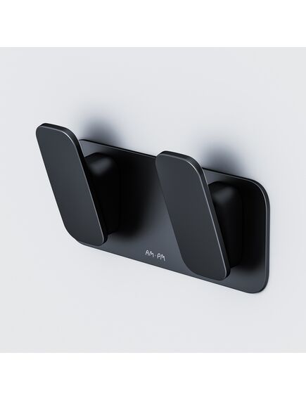 Купить Двойной крючок для полотенец AM.PM Inspire 2.0 черный A50A35622 (a50a35622) по цене 5990 руб., в Санкт-Петебруге в интернет магазине 100-Систем, а также дургие товары AM.PM из раздела Крючки (вешалки) и Аксессуары для ванной комнаты
