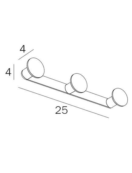 Купить Крючок тройной INDA ONE хром AV120CCR, , шт (av120ccr) по цене 5701 руб., в Санкт-Петебруге в интернет магазине 100-Систем, а также дургие товары  из раздела Крючки (вешалки) и Аксессуары для ванной комнаты Купить Крючок тройной INDA ONE хром AV120CCR, , шт (av120ccr) по цене 5701 руб., в Санкт-Петебруге в интернет магазине 100-Систем, а также дургие товары  из раздела Крючки (вешалки) и Аксессуары для ванной комнаты