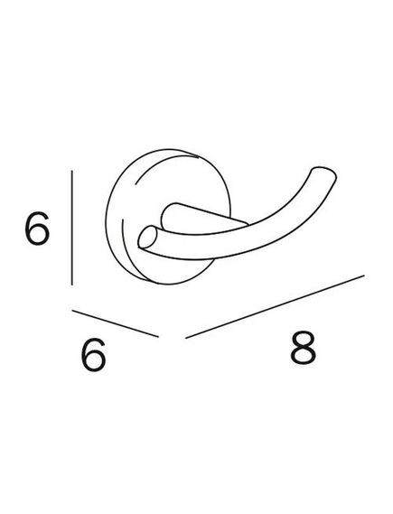 Купить Крючок двойной INDA FORUM хром A3620BCR, , шт (a3620bcr) по цене 2189 руб., в Санкт-Петебруге в интернет магазине 100-Систем, а также дургие товары  из раздела Крючки (вешалки) и Аксессуары для ванной комнаты Купить Крючок двойной INDA FORUM хром A3620BCR, , шт (a3620bcr) по цене 2189 руб., в Санкт-Петебруге в интернет магазине 100-Систем, а также дургие товары  из раздела Крючки (вешалки) и Аксессуары для ванной комнаты