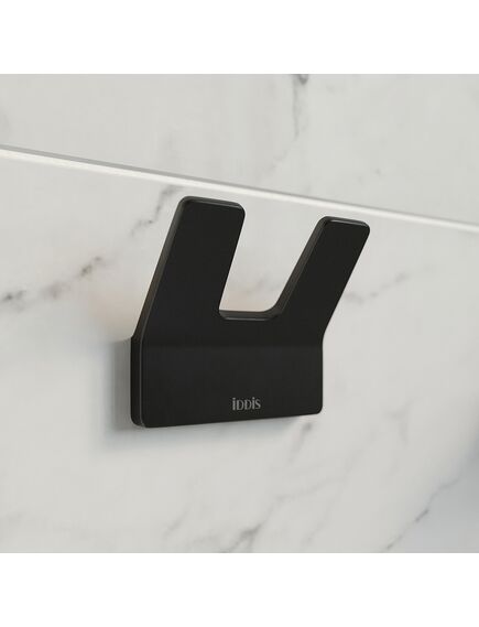 Купить Крючок Iddis Slide SLIBS20i41 двойной Черный (slibs20i41) по цене 1790 руб., в Санкт-Петебруге в интернет магазине 100-Систем, а также дургие товары IDDIS из раздела Крючки (вешалки) и Аксессуары для ванной комнаты