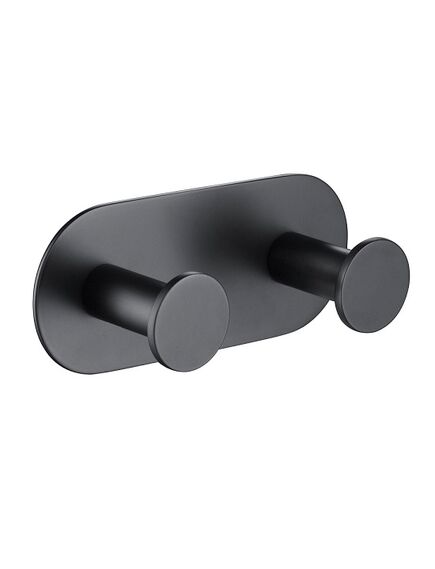 Купить Вешалка Timo Saona Black 13014/03 два крючка (13014/03) по цене 4447 руб., в Санкт-Петебруге в интернет магазине 100-Систем, а также дургие товары TIMO из раздела Крючки (вешалки) и Аксессуары для ванной комнаты