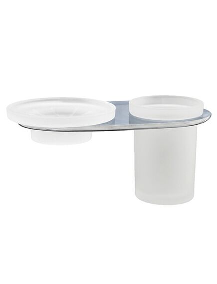 Купить Держатель стакана и мыльницы WasserKRAFT Kammel K-8326 (k-8326) по цене 2752 руб., в Санкт-Петебруге в интернет магазине 100-Систем, а также дургие товары WasserKRAFT из раздела Держатели мыльницы и стакана и Мыльницы и дозаторы жидкого мыла