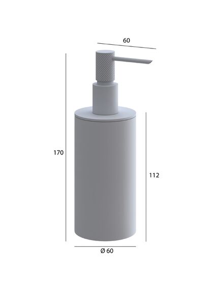Купить Настенный дозатор UNO Nikel Brush (10977-nb) по цене 9233 руб., в Санкт-Петебруге в интернет магазине 100-Систем, а также дургие товары BOHEME из раздела Дозаторы жидкого мыла и Мыльницы и дозаторы жидкого мыла