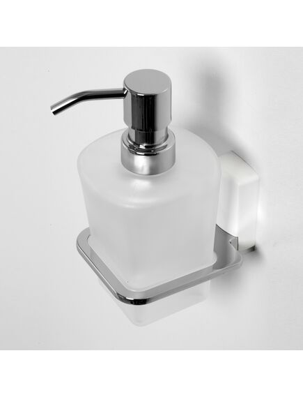 Купить Leine K-5099WHITE Дозатор для жидкого мыла (k-5099white) по цене 3040 руб., в Санкт-Петебруге в интернет магазине 100-Систем, а также дургие товары WasserKRAFT из раздела Дозаторы жидкого мыла и Мыльницы и дозаторы жидкого мыла