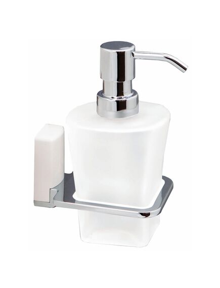 Купить Leine K-5099WHITE Дозатор для жидкого мыла (k-5099white) по цене 3040 руб., в Санкт-Петебруге в интернет магазине 100-Систем, а также дургие товары WasserKRAFT из раздела Дозаторы жидкого мыла и Мыльницы и дозаторы жидкого мыла