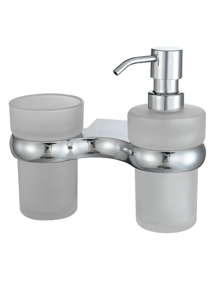 Купить Berkel K-6889 Держатель стакана и дозатора (k-6889) по цене 4640 руб., в Санкт-Петебруге в интернет магазине 100-Систем, а также дургие товары WasserKRAFT из раздела Держатели стакана и дозатора мыла и Мыльницы и дозаторы жидкого мыла