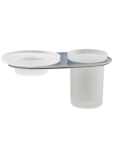 Купить Держатель стакана и мыльницы WasserKRAFT Kammel K-8326 (k-8326) по цене 2752 руб., в Санкт-Петебруге в интернет магазине 100-Систем, а также дургие товары WasserKRAFT из раздела Держатели мыльницы и стакана и Мыльницы и дозаторы жидкого мыла