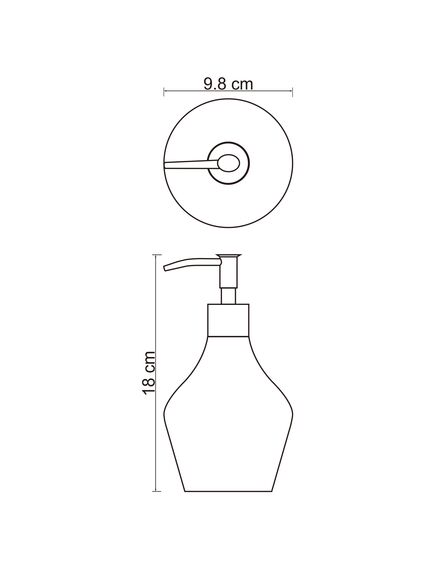 Купить Dinkel K-4699 Дозатор для жидкого мыла (k-4699) по цене 1608 руб., в Санкт-Петебруге в интернет магазине 100-Систем, а также дургие товары WasserKRAFT из раздела Дозаторы жидкого мыла и Мыльницы и дозаторы жидкого мыла