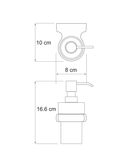 Купить Berkel K-6899 Дозатор для жидкого мыла  (k-6899) по цене 3230 руб., в Санкт-Петебруге в интернет магазине 100-Систем, а также дургие товары WasserKRAFT из раздела Дозаторы жидкого мыла и Мыльницы и дозаторы жидкого мыла