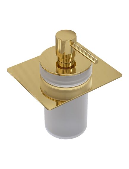 Купить Диспенсер для полки Gold/Золото (10966-g-disp) по цене 5520 руб., в Санкт-Петебруге в интернет магазине 100-Систем, а также дургие товары BOHEME из раздела Дозаторы жидкого мыла и Мыльницы и дозаторы жидкого мыла