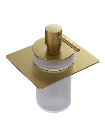 Купить Диспенсер для полки Matt Gold/Матовое золото (10966-mg-disp) по цене 5016 руб., в Санкт-Петебруге в интернет магазине 100-Систем, а также дургие товары BOHEME из раздела Дозаторы жидкого мыла и Мыльницы и дозаторы жидкого мыла