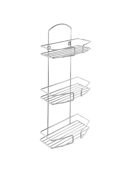Купить Полка трехъярусная прямая, проволока стальная, 13, Milardo, 013W030M44 (013w030m44) по цене 1890 руб., в Санкт-Петебруге в интернет магазине 100-Систем, а также дургие товары MILARDO из раздела Полки для душа и Аксессуары для ванной комнаты