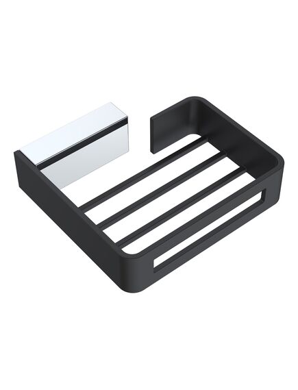 Купить BOHEME Q держатель для губки Chrome & Black 10959-CR-B (10959-cr-b) по цене 11194 руб., в Санкт-Петебруге в интернет магазине 100-Систем, а также дургие товары BOHEME из раздела Мыльницы и Мыльницы и дозаторы жидкого мыла