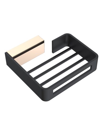 Купить BOHEME Q держатель для губки Gold & black 10959-G-B (10959-g-b) по цене 12008 руб., в Санкт-Петебруге в интернет магазине 100-Систем, а также дургие товары BOHEME из раздела Мыльницы и Мыльницы и дозаторы жидкого мыла
