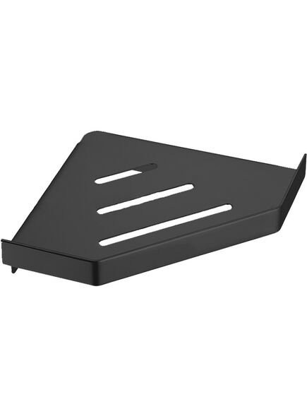 Купить Угловая полка NEW VENTURO черная (10318-b) по цене 4706 руб., в Санкт-Петебруге в интернет магазине 100-Систем, а также дургие товары BOHEME из раздела Полки для душа и Аксессуары для ванной комнаты