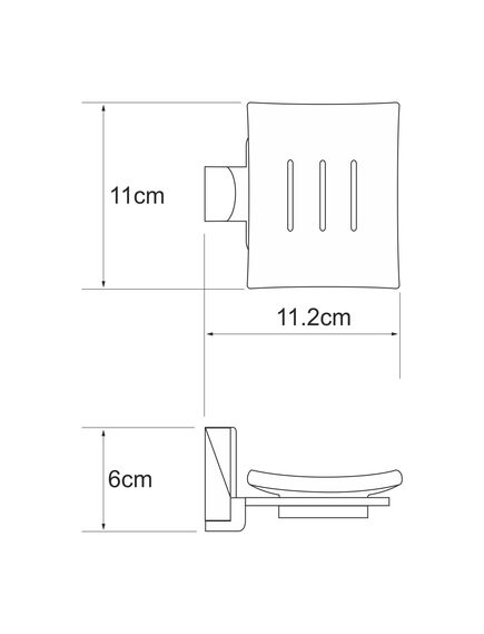 Купить Leine K-5029WHITE Мыльница (k-5029white) по цене 2160 руб., в Санкт-Петебруге в интернет магазине 100-Систем, а также дургие товары WasserKRAFT из раздела Мыльницы и Мыльницы и дозаторы жидкого мыла