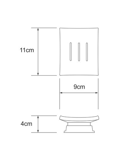 Купить Amper K-5429BLACK Мыльница (k-5429black) по цене 2150 руб., в Санкт-Петебруге в интернет магазине 100-Систем, а также дургие товары WasserKRAFT из раздела Мыльницы и Мыльницы и дозаторы жидкого мыла