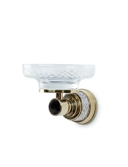 Купить Мыльница настенная AURA Gold (10243-g) по цене 25750 руб., в Санкт-Петебруге в интернет магазине 100-Систем, а также дургие товары BOHEME из раздела Мыльницы и Мыльницы и дозаторы жидкого мыла