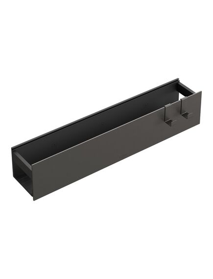 Купить Полка настенная 60см Gunmetal/Графит (10966-gm) по цене 29920 руб., в Санкт-Петебруге в интернет магазине 100-Систем, а также дургие товары BOHEME из раздела Полки для душа и Аксессуары для ванной комнаты