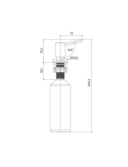 Купить Дозатор, латунь, сатин, Kitchen Line, IDDIS, SDIBN00i59 (sdibn00i59) по цене 3590 руб., в Санкт-Петебруге в интернет магазине 100-Систем, а также дургие товары IDDIS из раздела Дозаторы жидкого мыла и Мыльницы и дозаторы жидкого мыла
