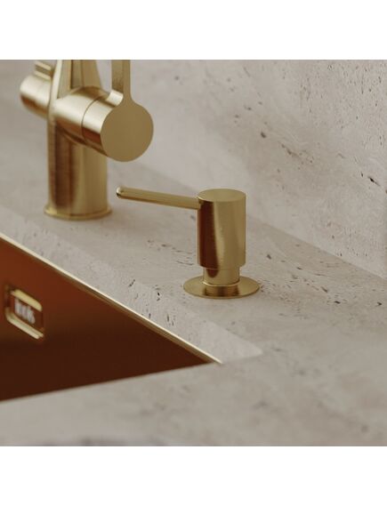 Купить Дозатор, латунь, PVD матовое золото, Kitchen Line, IDDIS, SDIMG00i59 (sdimg00i59) по цене 3890 руб., в Санкт-Петебруге в интернет магазине 100-Систем, а также дургие товары IDDIS из раздела Дозаторы жидкого мыла и Мыльницы и дозаторы жидкого мыла
