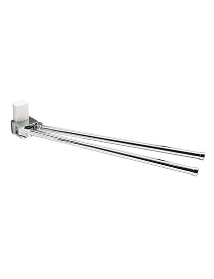 Купить Leine K-5031WHITE Рога двойные для полотенец (k-5031white) по цене 4300 руб., в Санкт-Петебруге в интернет магазине 100-Систем, а также дургие товары WasserKRAFT из раздела Держатели поворотные (рога) и Полотенцедержатели