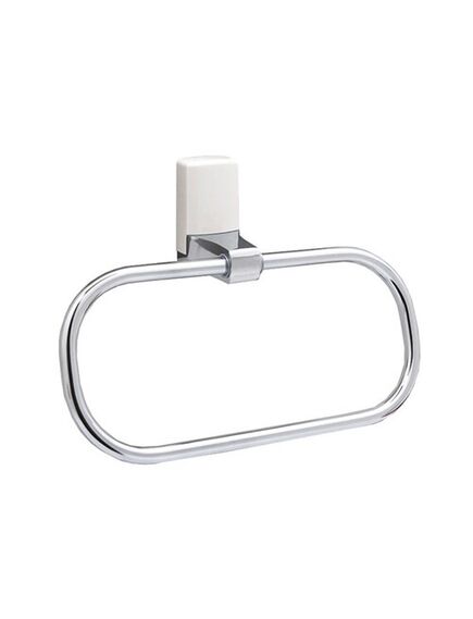 Купить Leine K-5060WHITE Держатель полотенец (k-5060white) по цене 3040 руб., в Санкт-Петебруге в интернет магазине 100-Систем, а также дургие товары WasserKRAFT из раздела Держатели полотенец (кольцо) и Полотенцедержатели