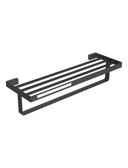 Купить BOHEME Q полка для полотенец Black 10947-B (10947-b) по цене 35618 руб., в Санкт-Петебруге в интернет магазине 100-Систем, а также дургие товары BOHEME из раздела Полки для полотенец и Полотенцедержатели