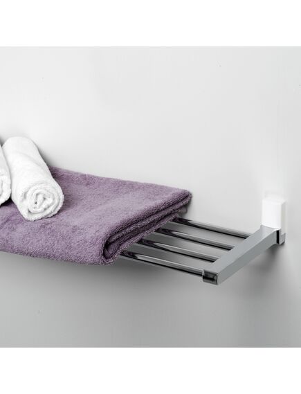 Купить Leine K-5011WHITE Полка для полотенец (k-5011white) по цене 6150 руб., в Санкт-Петебруге в интернет магазине 100-Систем, а также дургие товары WasserKRAFT из раздела Полки для душа и Аксессуары для ванной комнаты