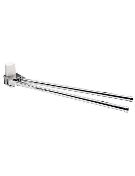 Купить Leine K-5031WHITE Рога двойные для полотенец (k-5031white) по цене 4300 руб., в Санкт-Петебруге в интернет магазине 100-Систем, а также дургие товары WasserKRAFT из раздела Держатели поворотные (рога) и Полотенцедержатели