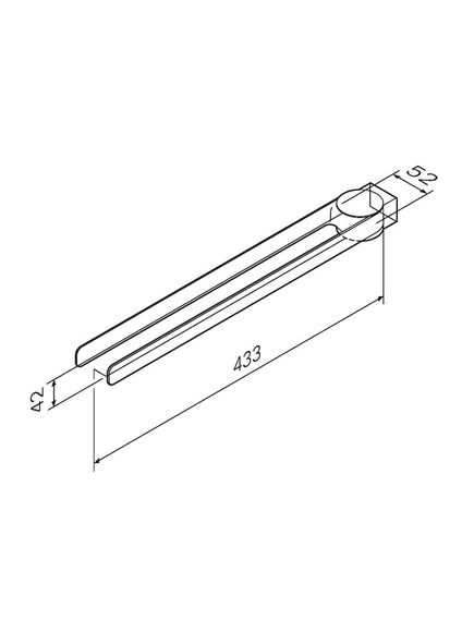 Купить A50A32622 Inspire V2.0, Двойная вешалка-вертушка для полотенец, 40 см, черный, шт (a50a32622) по цене 16190 руб., в Санкт-Петебруге в интернет магазине 100-Систем, а также дургие товары AM.PM из раздела Держатели поворотные (рога) и Полотенцедержатели