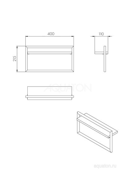 Купить Полотенцедержатель AQUATON Лофт Урбан дуб орегон 1A255403LQX50 (1a255403lqx50) по цене 3924 руб., в Санкт-Петебруге в интернет магазине 100-Систем, а также дургие товары AQUATON из раздела Полки для полотенец и Полотенцедержатели Купить Полотенцедержатель AQUATON Лофт Урбан дуб орегон 1A255403LQX50 (1a255403lqx50) по цене 3924 руб., в Санкт-Петебруге в интернет магазине 100-Систем, а также дургие товары AQUATON из раздела Полки для полотенец и Полотенцедержатели