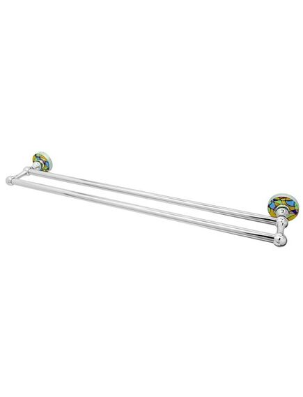 Купить Держатель полотенец двойной WasserKRAFT Diemel K-2240 (k-2240) по цене 5510 руб., в Санкт-Петебруге в интернет магазине 100-Систем, а также дургие товары WasserKRAFT из раздела Штанги для полотенец и Полотенцедержатели