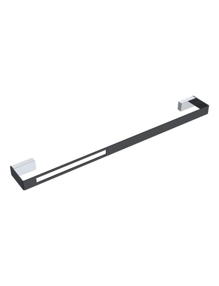 Купить BOHEME Q полотенцедержатель Chrome & Black 10942-CR-B (10942-cr-b) по цене 17320 руб., в Санкт-Петебруге в интернет магазине 100-Систем, а также дургие товары BOHEME из раздела Штанги для полотенец и Полотенцедержатели