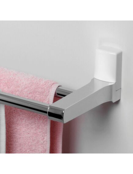 Купить Leine K-5040WHITE Держатель полотенец двойной (k-5040white) по цене 4300 руб., в Санкт-Петебруге в интернет магазине 100-Систем, а также дургие товары WasserKRAFT из раздела Штанги для полотенец и Полотенцедержатели