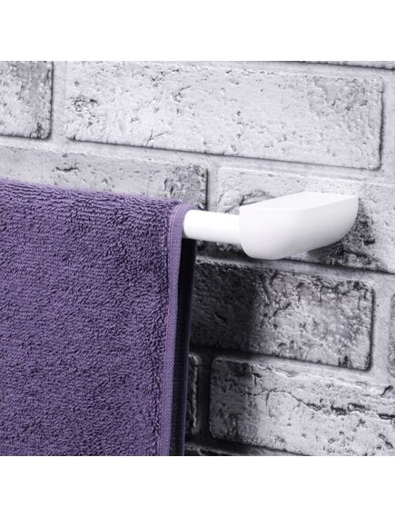 Купить Kammel K-8330WHITE Держатель полотенец одинарный (k-8330white) по цене 3264 руб., в Санкт-Петебруге в интернет магазине 100-Систем, а также дургие товары WasserKRAFT из раздела Штанги для полотенец и Полотенцедержатели