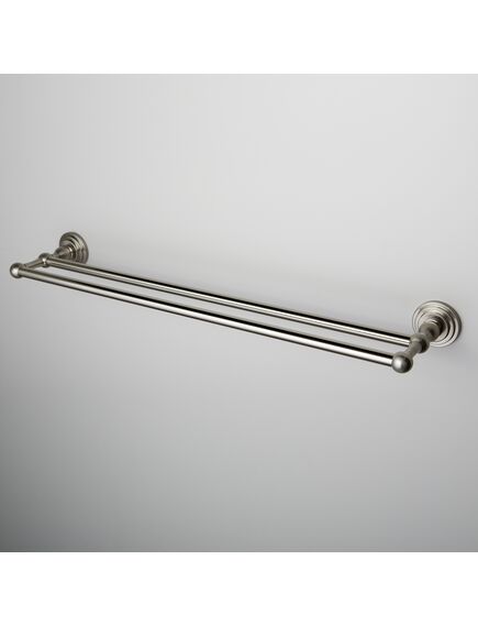 Купить Ammer K-7040 Держатель полотенец двойной (k-7040) по цене 4670 руб., в Санкт-Петебруге в интернет магазине 100-Систем, а также дургие товары WasserKRAFT из раздела Штанги для полотенец и Полотенцедержатели