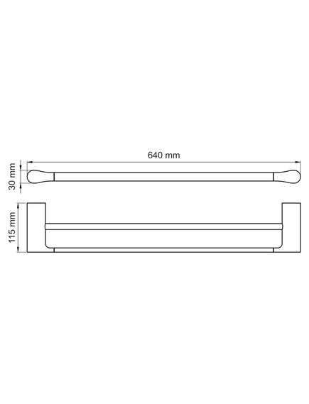 Купить Полотенцедержатель WasserKRAFT Elbе K-7240 Черный (k-7240) по цене 9690 руб., в Санкт-Петебруге в интернет магазине 100-Систем, а также дургие товары WasserKRAFT из раздела Штанги для полотенец и Полотенцедержатели