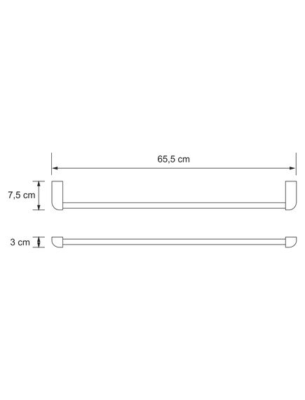 Купить Kammel K-8330WHITE Держатель полотенец одинарный (k-8330white) по цене 3264 руб., в Санкт-Петебруге в интернет магазине 100-Систем, а также дургие товары WasserKRAFT из раздела Штанги для полотенец и Полотенцедержатели