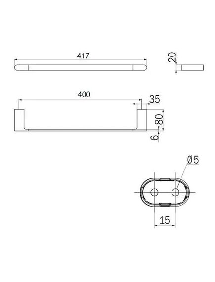 Купить Полотенцедержатель INDA INDISSIMA 41,7 см, хром A8818BCR, , шт (a8818bcr) по цене 8309 руб., в Санкт-Петебруге в интернет магазине 100-Систем, а также дургие товары  из раздела Штанги для полотенец и Полотенцедержатели Купить Полотенцедержатель INDA INDISSIMA 41,7 см, хром A8818BCR, , шт (a8818bcr) по цене 8309 руб., в Санкт-Петебруге в интернет магазине 100-Систем, а также дургие товары  из раздела Штанги для полотенец и Полотенцедержатели