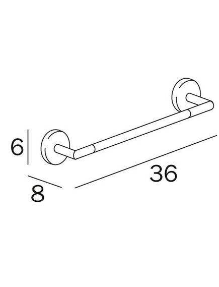 Купить Полотенцедержатель INDA FORUM 36 см, хром A3618ECR, , шт (a3618ecr) по цене 4281 руб., в Санкт-Петебруге в интернет магазине 100-Систем, а также дургие товары  из раздела Штанги для полотенец и Полотенцедержатели Купить Полотенцедержатель INDA FORUM 36 см, хром A3618ECR, , шт (a3618ecr) по цене 4281 руб., в Санкт-Петебруге в интернет магазине 100-Систем, а также дургие товары  из раздела Штанги для полотенец и Полотенцедержатели