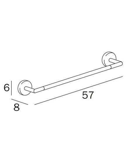 Купить Полотенцедержатель INDA FORUM 57 см, хром A3618BCR, , шт (a3618bcr) по цене 4738 руб., в Санкт-Петебруге в интернет магазине 100-Систем, а также дургие товары  из раздела Штанги для полотенец и Полотенцедержатели Купить Полотенцедержатель INDA FORUM 57 см, хром A3618BCR, , шт (a3618bcr) по цене 4738 руб., в Санкт-Петебруге в интернет магазине 100-Систем, а также дургие товары  из раздела Штанги для полотенец и Полотенцедержатели