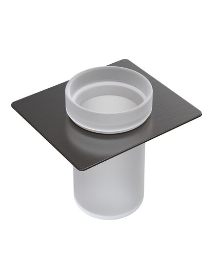 Купить Стакан для полки Gunmetal/Графит (10966-gm-tum) по цене 2544 руб., в Санкт-Петебруге в интернет магазине 100-Систем, а также дургие товары BOHEME из раздела Стаканы и подстаканники и Аксессуары для ванной комнаты