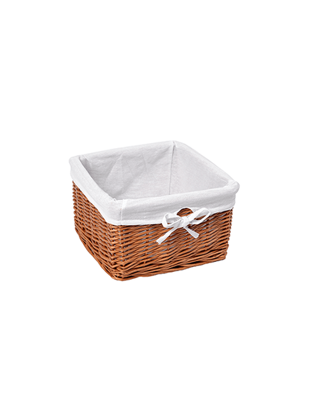 Купить Корзина для белья WasserKRAFT Dinkel 25x25x16 WB-580-S Коричневая (wb-580-s) по цене 2000 руб., в Санкт-Петебруге в интернет магазине 100-Систем, а также дургие товары WasserKRAFT из раздела Корзины для белья и Прочее
