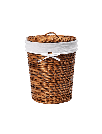 Купить Корзина WasserKRAFT Leine WB-350-L плетеная с крышкой 45х45х57 (wb-350-l) по цене 8760 руб., в Санкт-Петебруге в интернет магазине 100-Систем, а также дургие товары WasserKRAFT из раздела Корзины для белья и Прочее